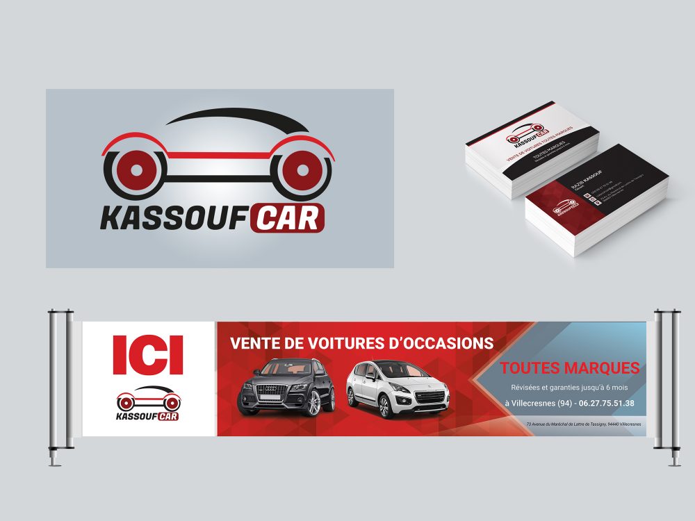 Identité visuelle Kassouf Car